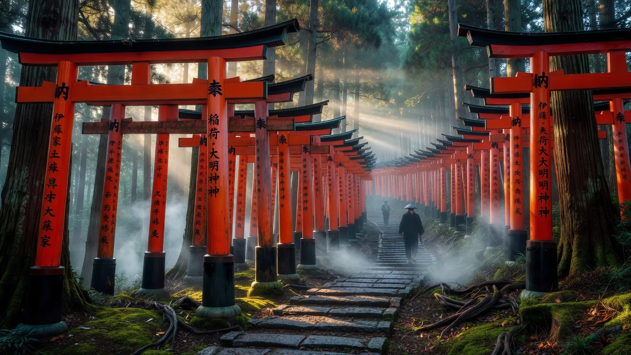 Fushimi Inari Shrine torii gates